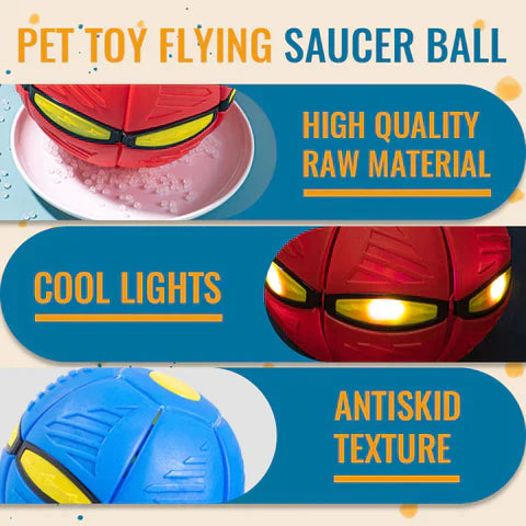 Pets Care™ Flying Saucer Ball
