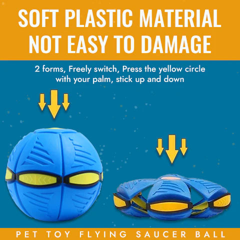 Pets Care™ Flying Saucer Ball